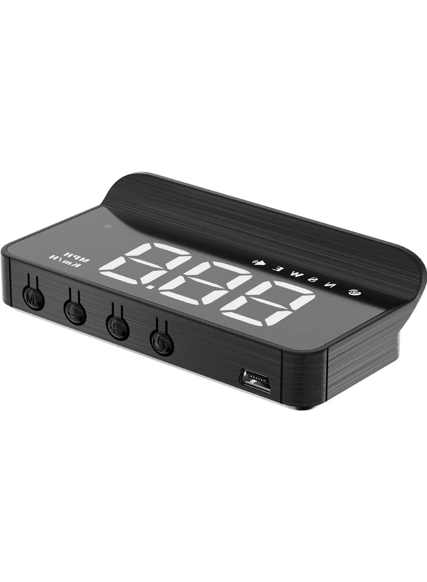 Rock Pow Windshield Projection Heads Up Display Digital GPS Speedometer with RPM Voltage and Temperature Warning for All Vehicles vhu1o