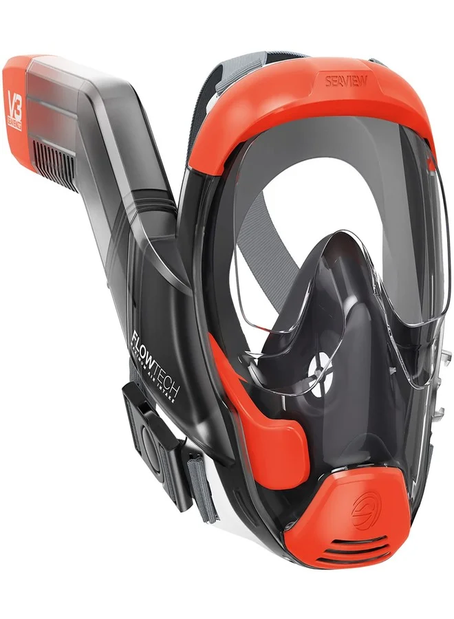 Seaview 180 V3 Full Face Snorkel Mask Panoramic Underwater Diving Gear for Adults (Adult) vvzsl