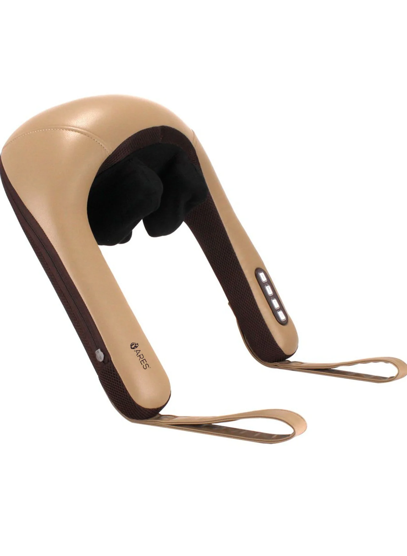 ARES 3D Neck and Shoulder Massager with Shiatsu Kneading and Heating Function (Premium Electric Device) sya0q