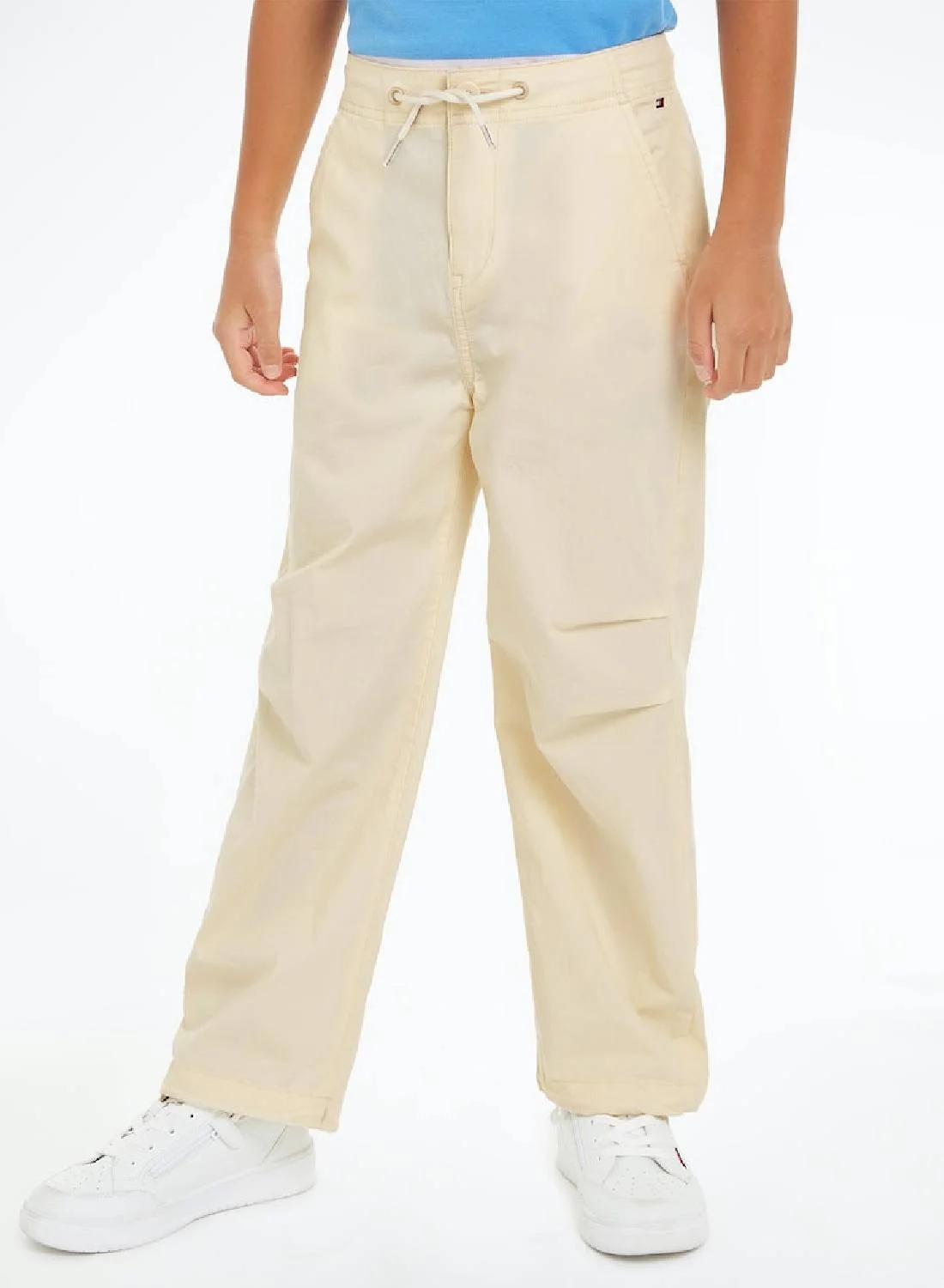 Premium Woven Wide Leg Jogger Pants Lightweight Casual Trousers for Women (Solid, One Size) jayrq