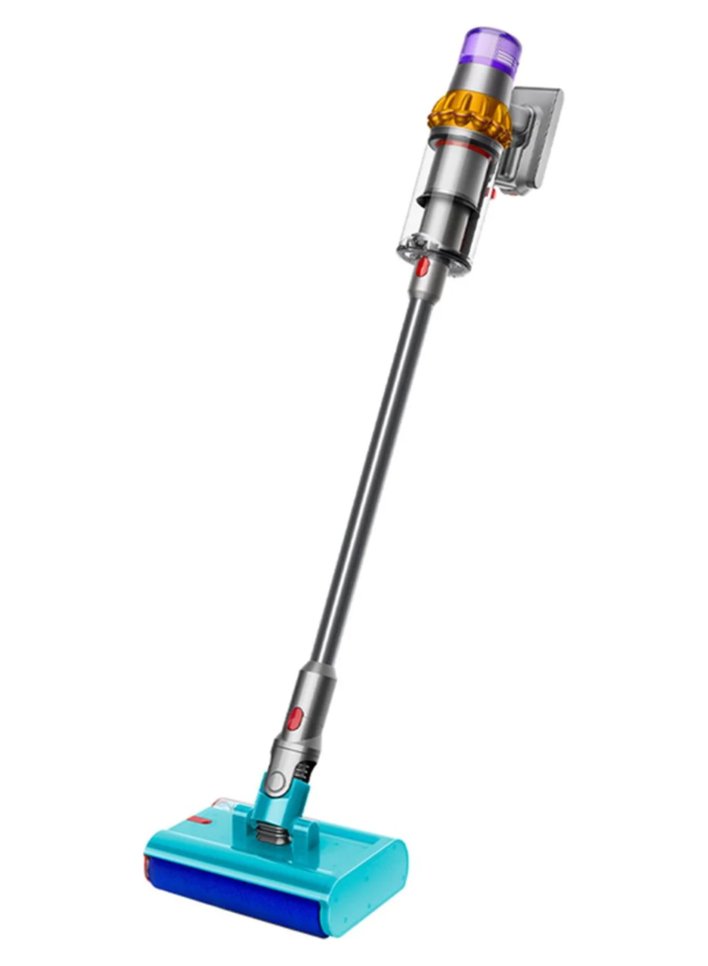 High-Speed Ionic Wet and Dry Cordless Vacuum Cleaner with Advanced Floor Washing Technology (Yellow, 0.75 L) 10xdq