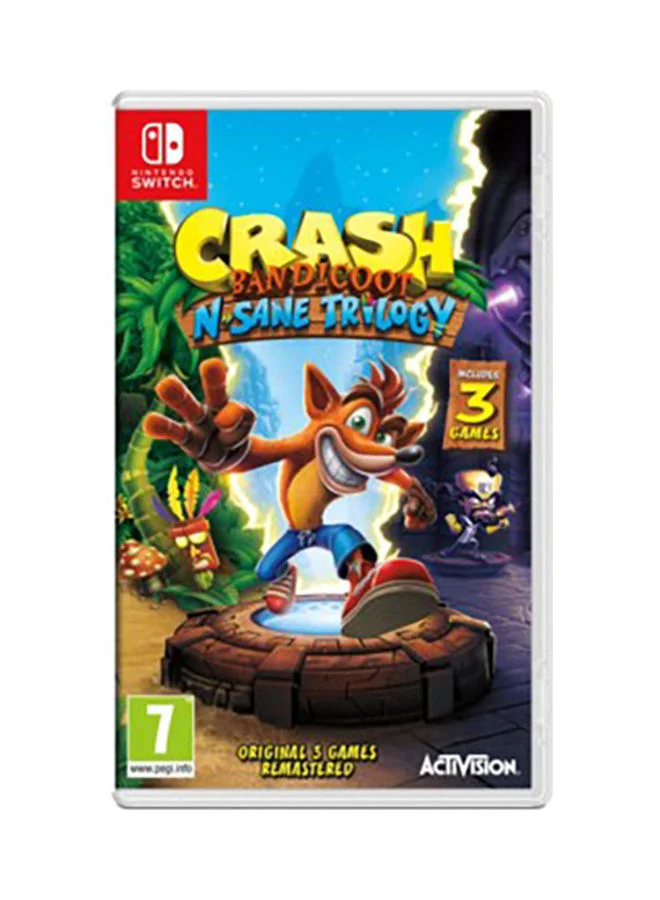 Crash N. Sane Trilogy Premium Adventure Gaming Software for Handheld Console (1 Pack) birtt