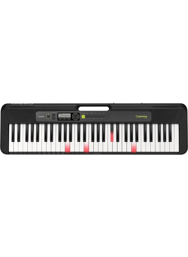 Premium 61-Key Portable Electronic Keyboard with Lighted Keys and Microphone Input (Black, 61 Keys) m41sv