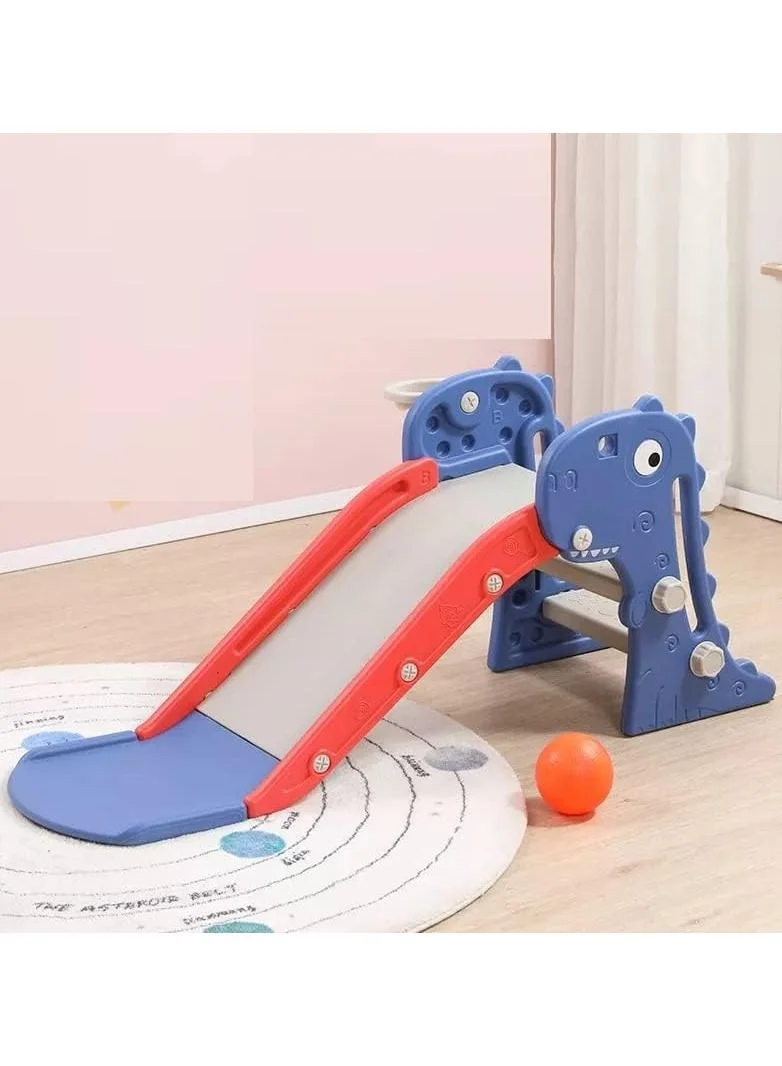 Nano Classic Kids Indoor Slide Premium Durable Play Equipment for Toddlers (Blue, 120 cm) ycg4c