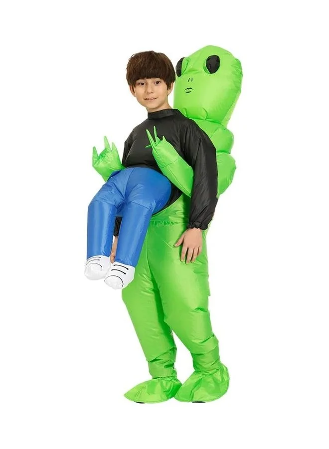 AIWANTO Inflatable Alien Costume Full Body Suit (Premium Plastic, Adult Size) z59zq
