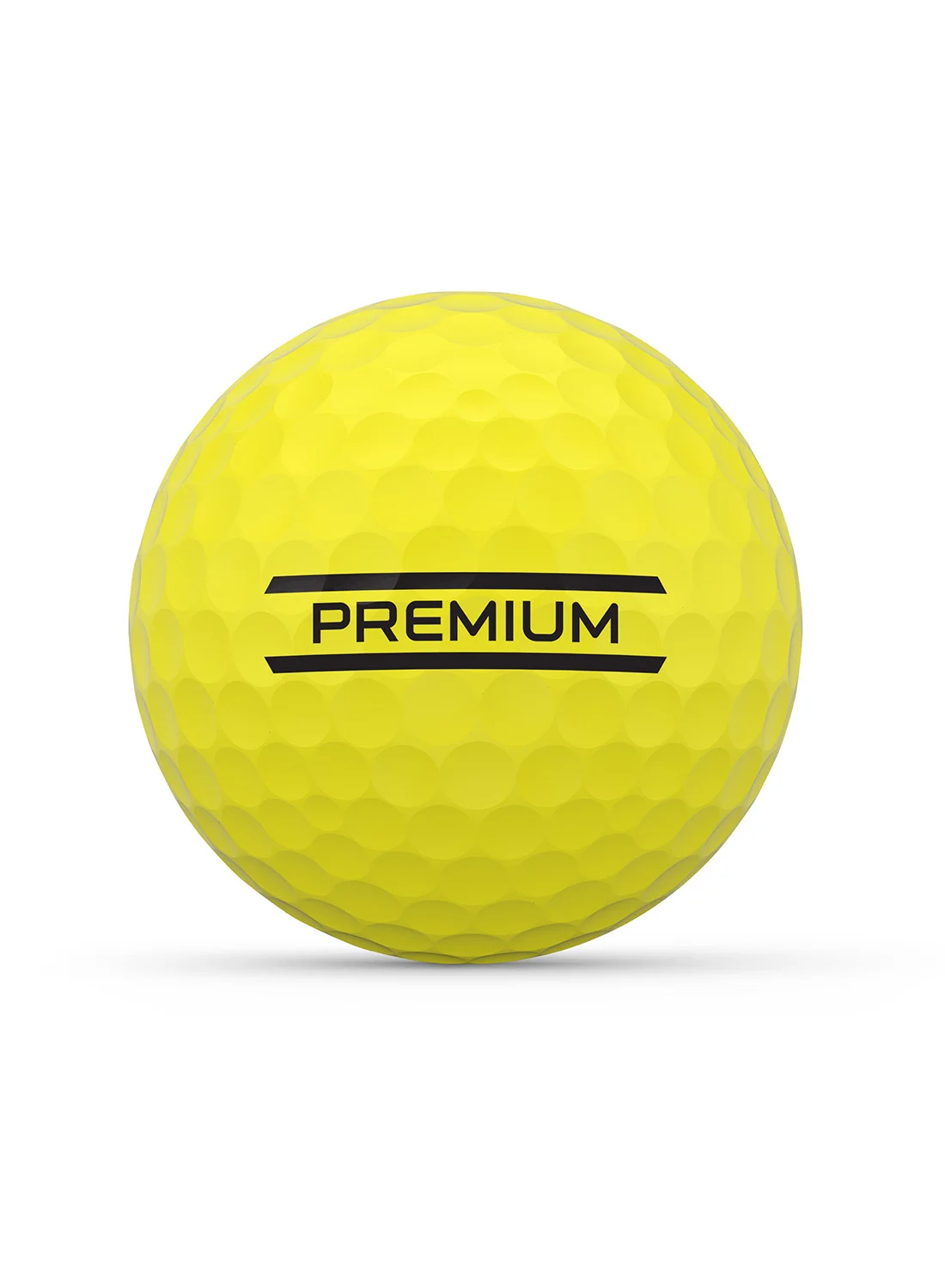 Premium Range Golf Balls (Yellow, 12 Pack) 7p385