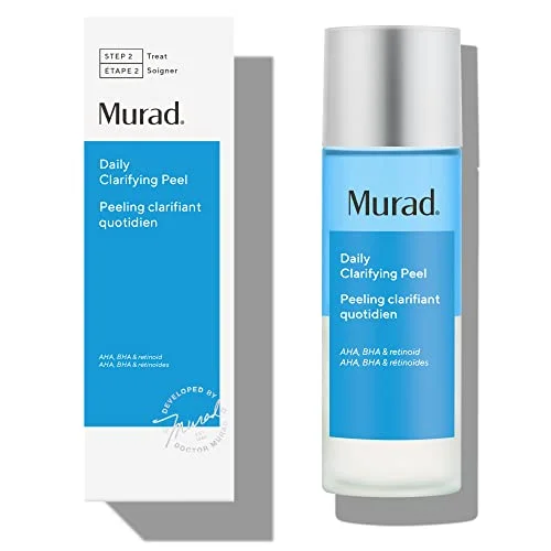 Daily Clarifying Exfoliating Solution with Retinoid, Salicylic and Glycolic Acid for Smoother Skin (95 mL) 7eh1s