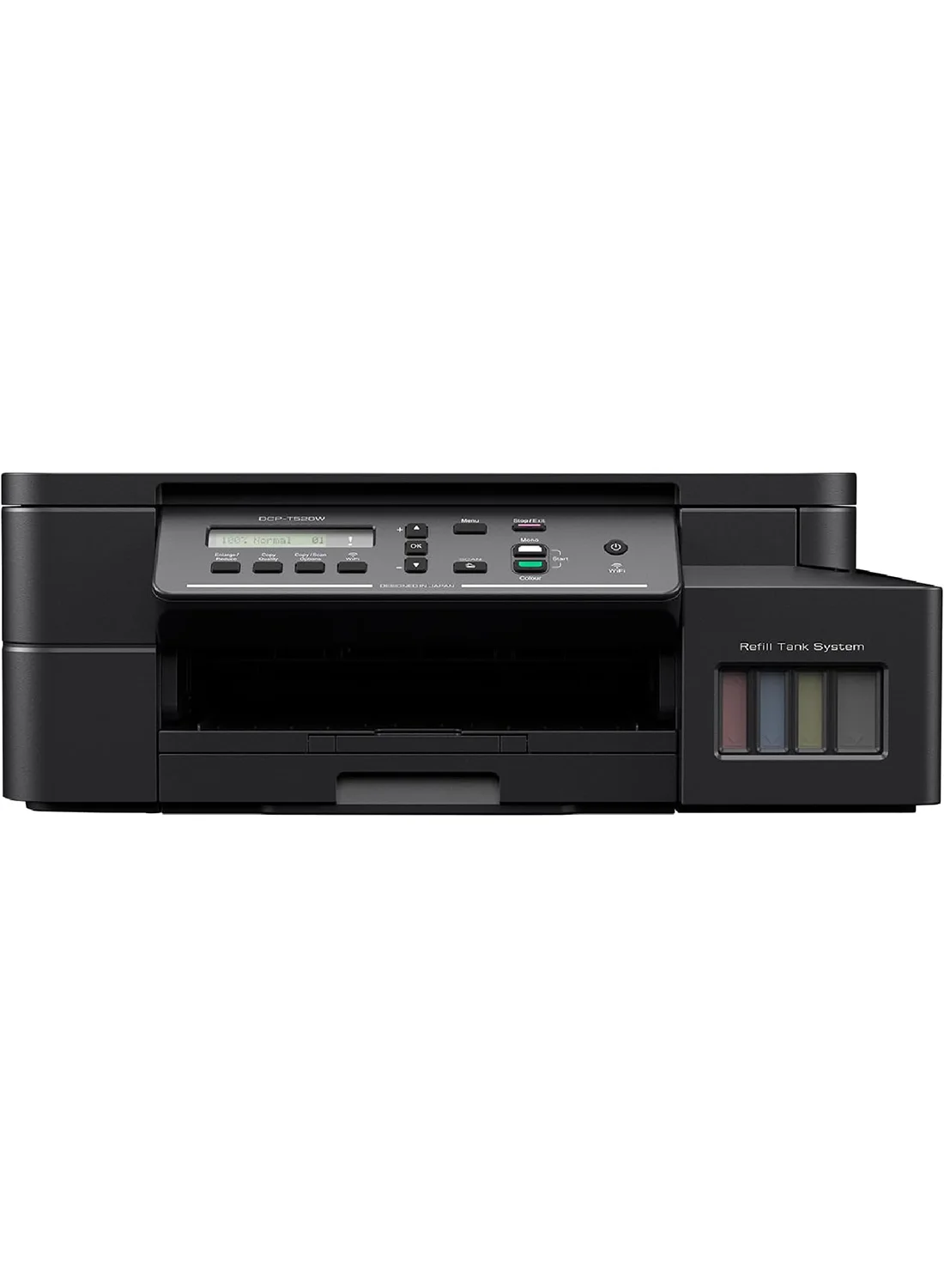 Premium Wireless All-In-One Ink Tank Printer High-Yield Mobile & Cloud Printing System (Black) q73e3