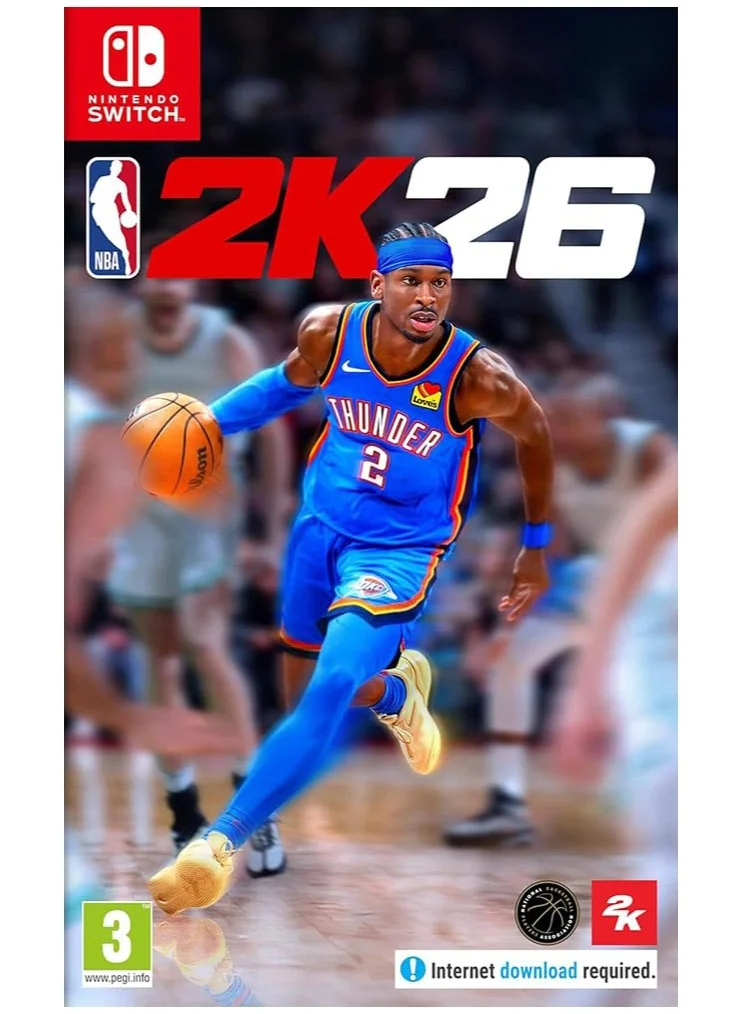 2K NBA 2K26 Video Game for Nintendo Switch (International Version, Single & Multiplayer) s82oe