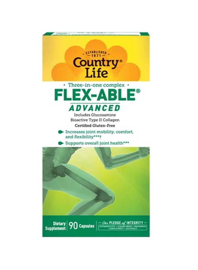 Country Life Flexable Advanced Joint Support Formula (90 Capsules) h5cj3