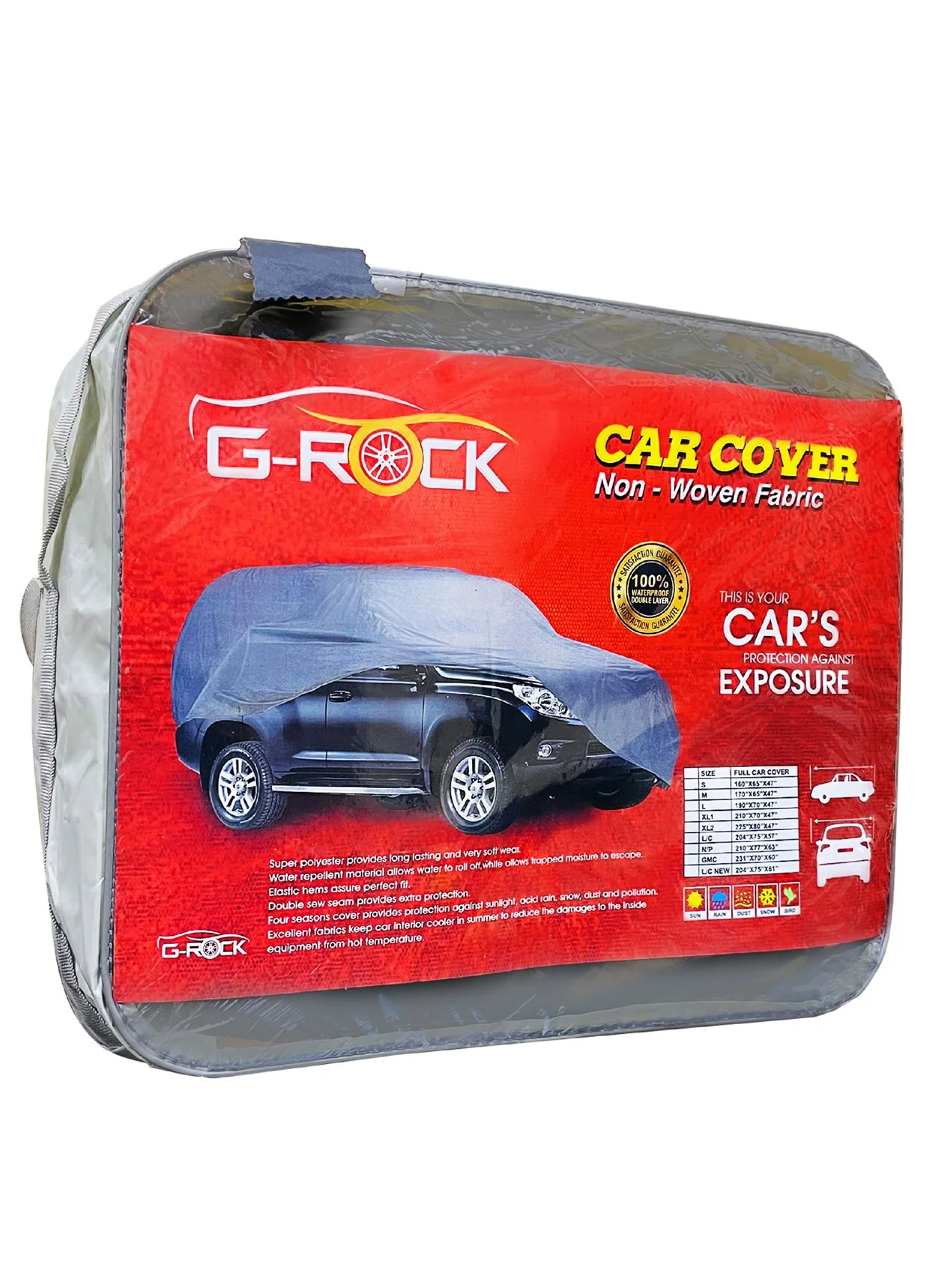 G-Rock Premium SUV Car Cover Waterproof Scratch-Resistant Protective Shield (L) u7o5c