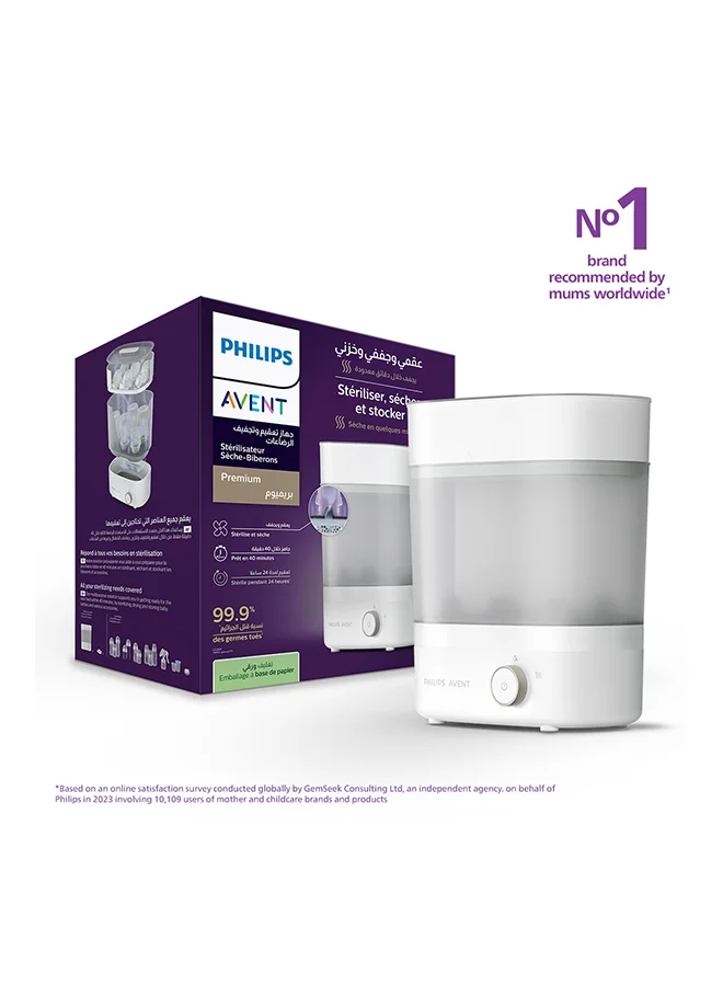 Premium Baby Bottle Sterilizer and Dryer Electric Steam System (For Newborns) en9da