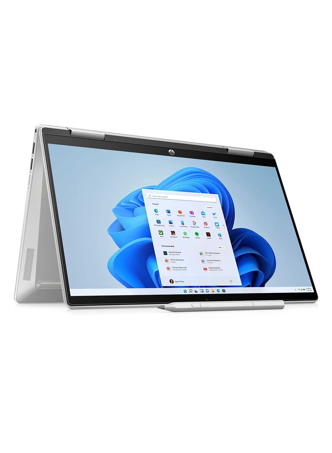Premium 2-in-1 Touchscreen Laptop 14-Inch Intel Core i5 8GB RAM 512GB SSD Windows 11 Natural Silver (14-Inch) k06g9
