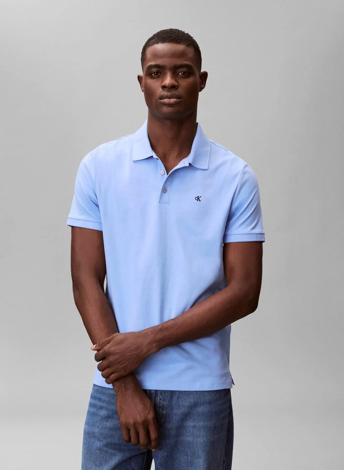 Premium Classic Logo Polo Shirt Breathable Cotton Casual Wear for Men (Size M) 9lrx9