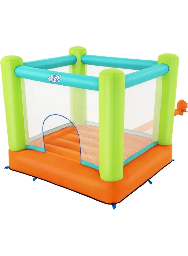 Inflatable Bouncer Jump & Soar Play Center Durable PVC Construction (194x175x170 cm) 42bz1