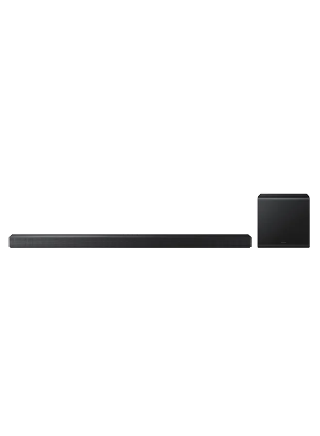 Ultra-HD Premium 3.1.2 Channel Soundbar System with Wireless Subwoofer and Dolby Atmos Support (Titan Black) vw241