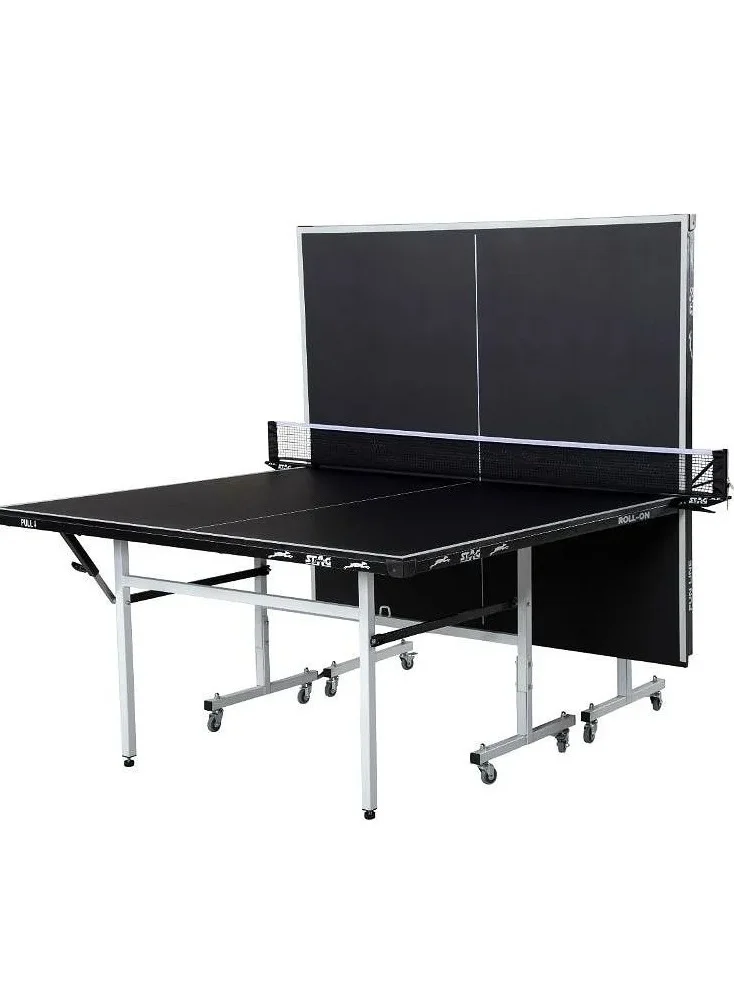 Premium Indoor Table Tennis Table Professional Foldable Ping Pong Table for Home and Club Use fr9jv