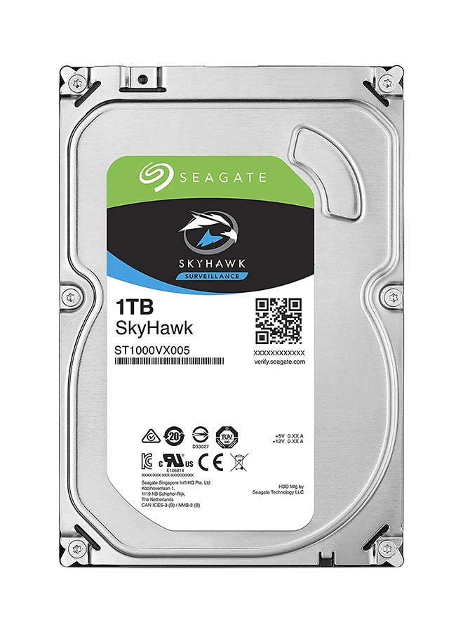 SkyHawk Internal Surveillance Hard Drive 1TB 3.5-Inch SATA 6Gb/s HDD for Video Recording Systems qwbl2