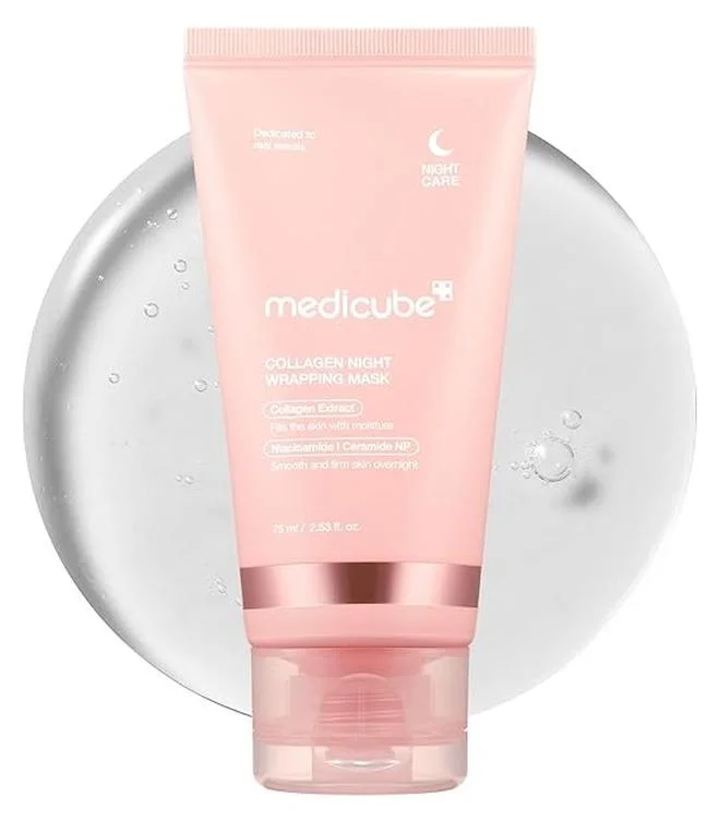Premium Collagen Night Wrapping Mask for Deep Hydration and Firming (75 mL) 1qpg7