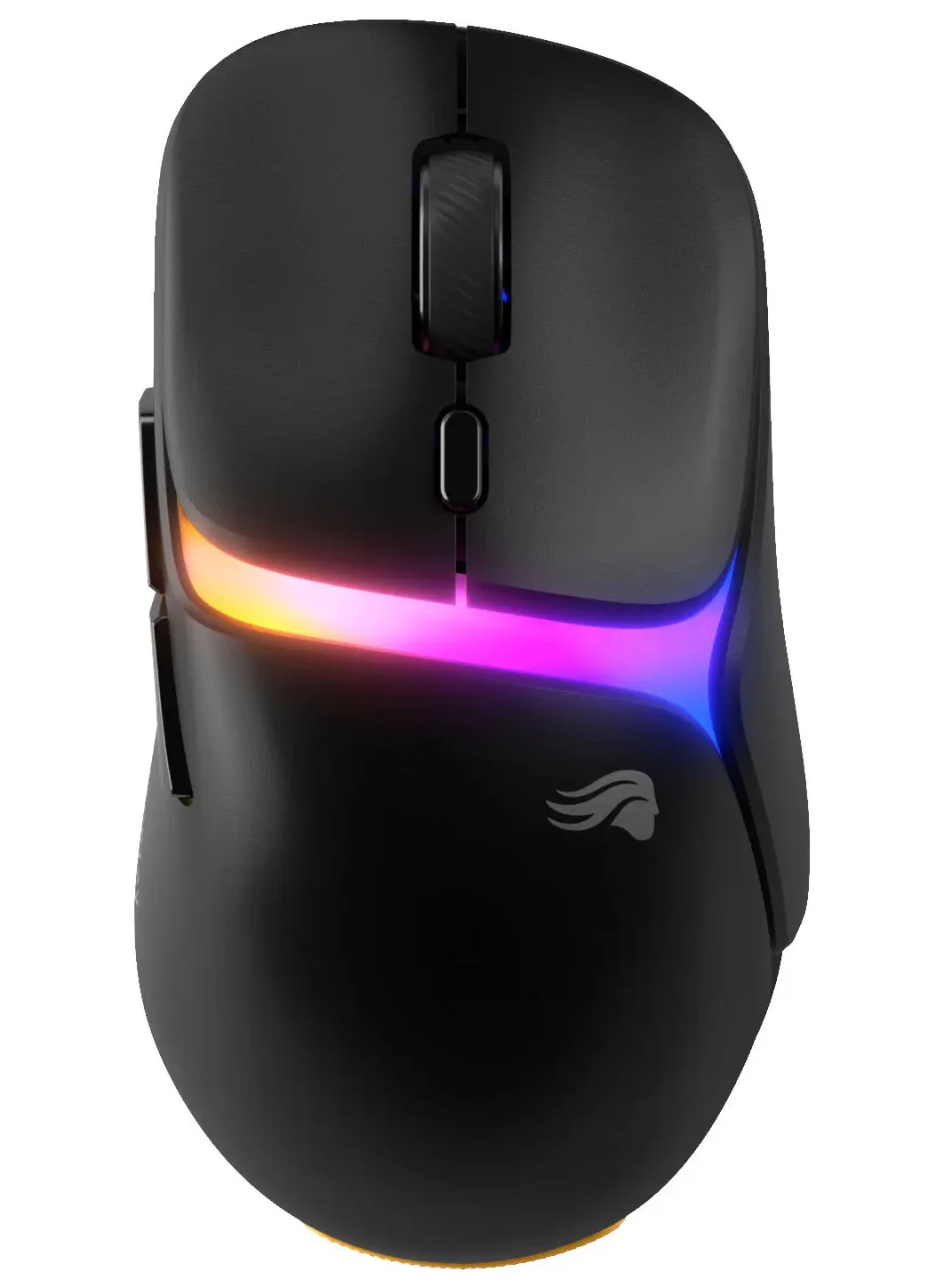 Premium Lightweight Wireless Optical Gaming Mouse with Swappable Battery System and Charging Base Station (Black) vkn0l