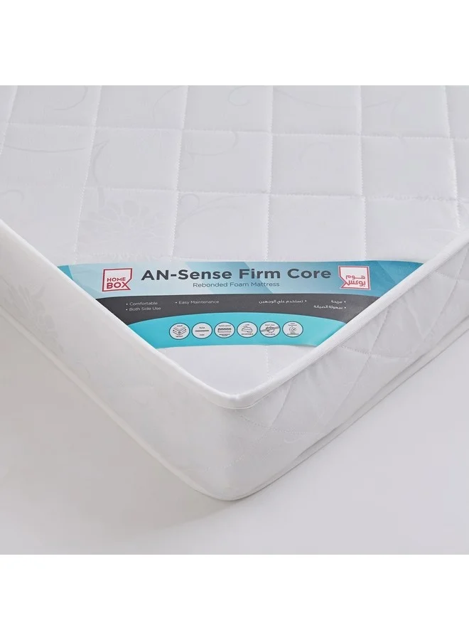Home Box Firm Core Rebonded Foam Single Mattress (200 x 90 x 15 cm) wmc27