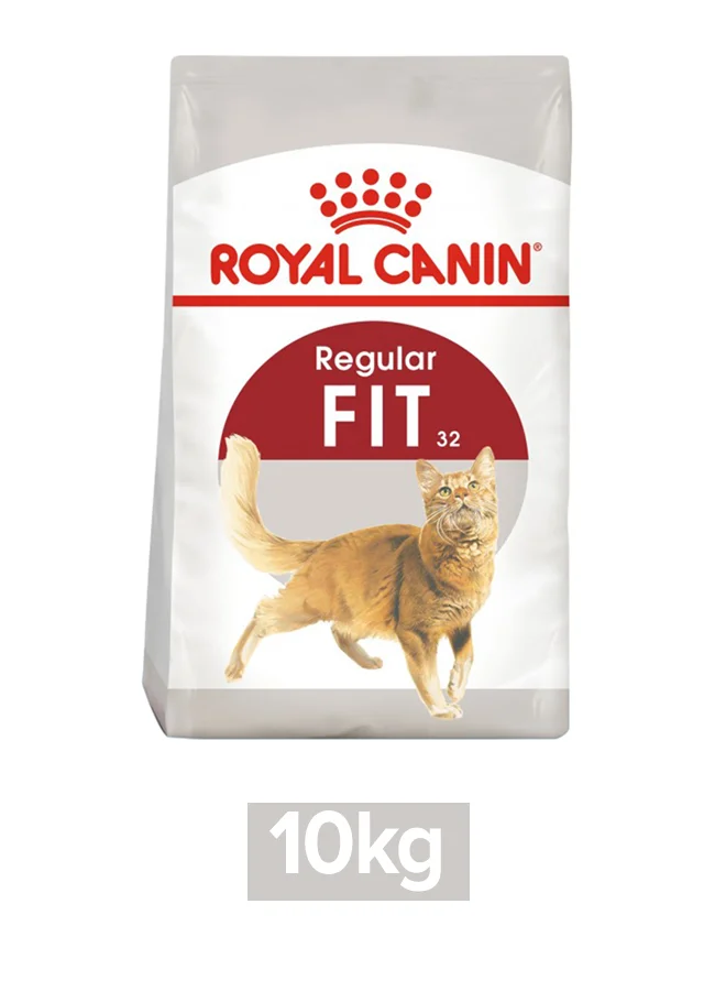 Premium Feline Health Nutrition Fit 32 Balanced Dry Cat Food (10 kg) 19u8o