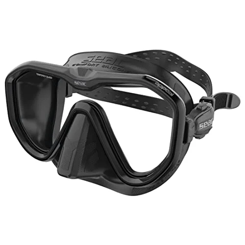 Seac Appeal Diving Mask Premium Silicone Snorkeling Gear for Professional and Recreational Underwater Exploration (One Size) hqlml