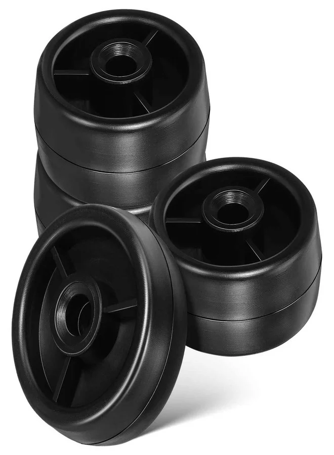 SOLUSTRE Fitness Equipment Caster Wheels for Treadmill and Exercise Bike (4-Pack, 5 cm) 5ng9y