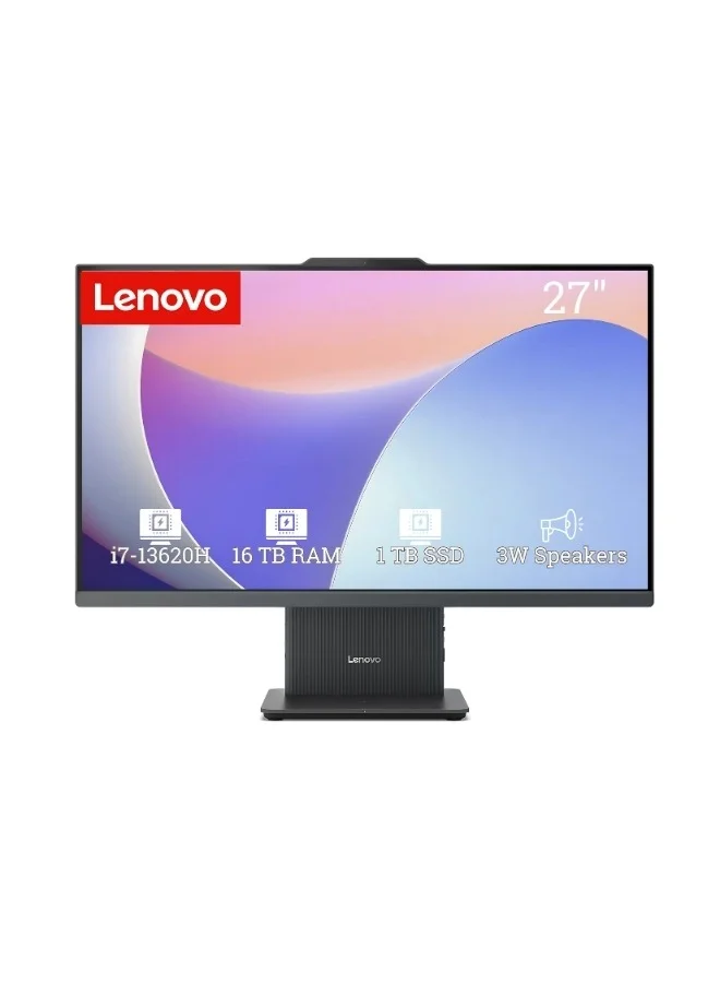 Premium All-in-One Desktop Computer, 27-inch FHD Display, 16GB RAM, 1TB SSD, Intel Core i7 Processor, Windows 11 Pro, Luna Grey (27-inch) uwdb3