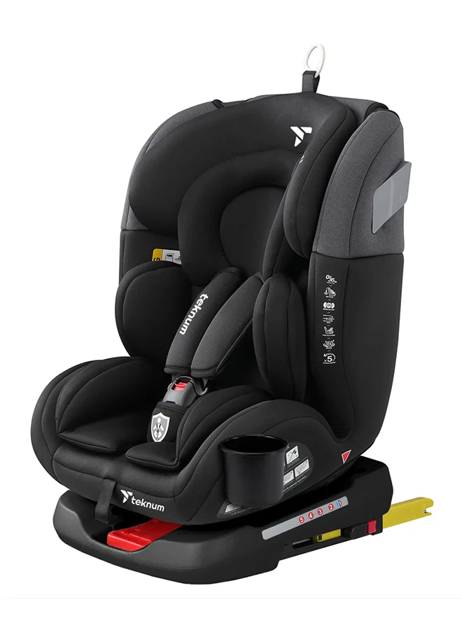TEKNUM Evolve 360¡ã Rotating Car Seat with ISOFIX (Black, 0-36 kg) vpuu7