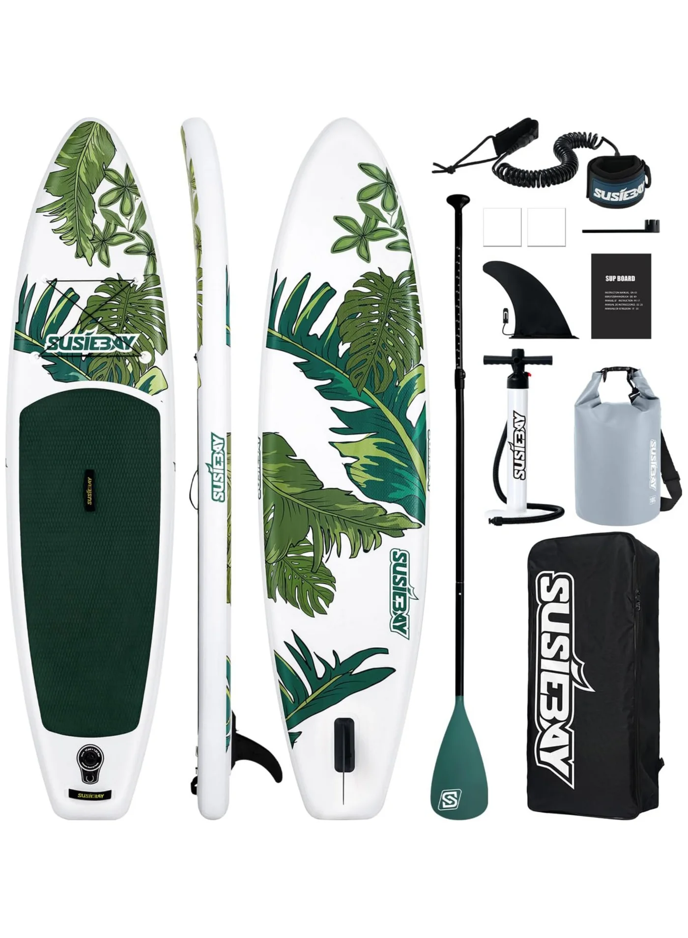 Premium Inflatable Stand Up Paddle Board Lightweight Durable Water Sports Equipment (320 cm) u44t8
