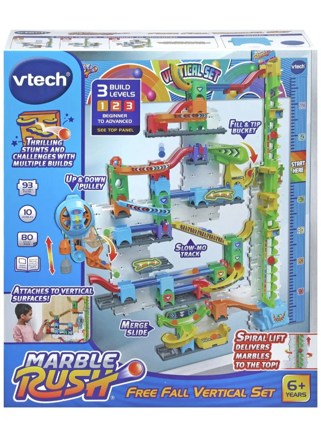 Premium Marble Run Construction Playset Vertical Building Activity Set (100+ Pieces) for Kids bbtxu