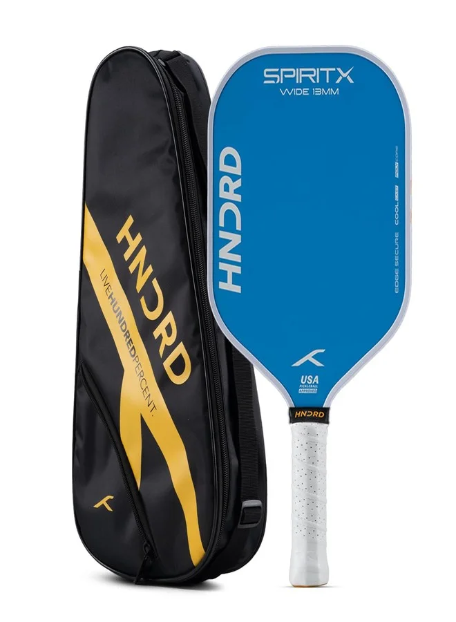 Hundred Spirit X Blast Wide Pickleball Paddle (13mm Core, Wide Body Power Design, Professional Graphite Surface) for Beginners and Intermediate Players 1o3ge