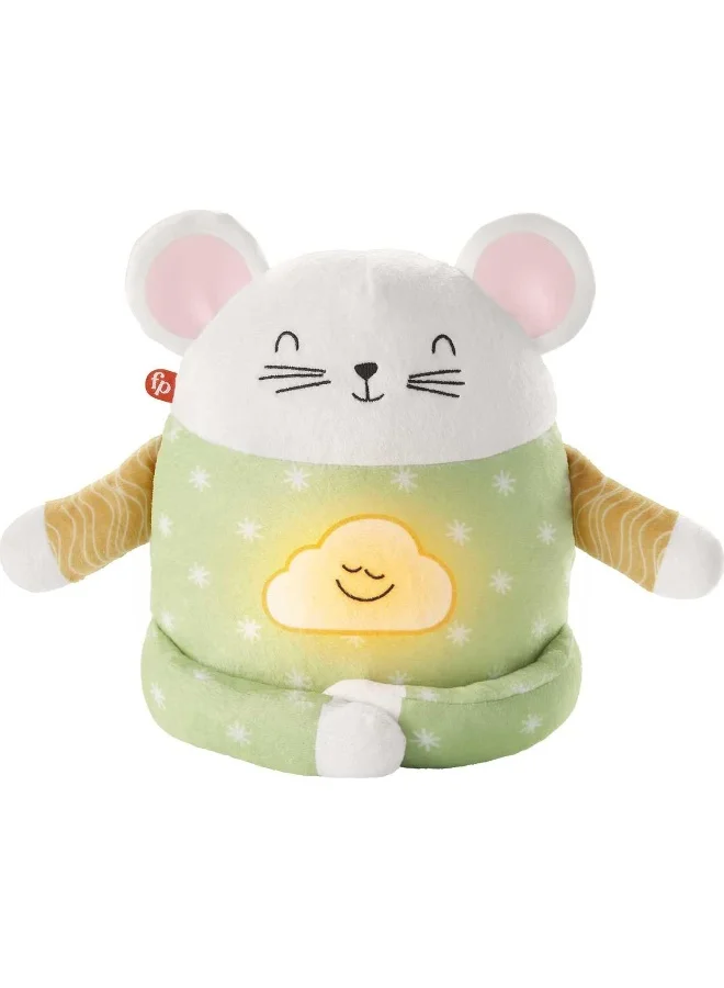 Premium Meditation Mouse Plush Toy for Toddlers (Soft Sensory Comfort Companion, 25 cm) 2byds
