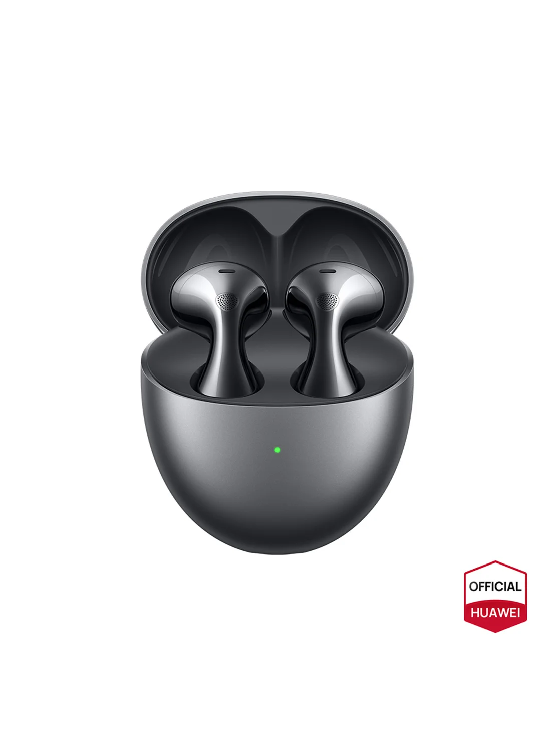 Smart Wireless Bluetooth Earbuds Dual-Driver True Sound Open-Fit ANC Noise Cancelling Headphones for iOS and Android (Black) oxat8