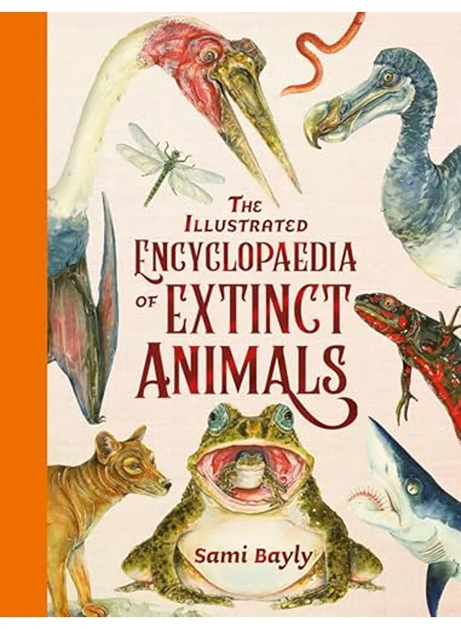 The Illustrated Encyclopaedia of Extinct Animals Hardcover Reference Book for Kids and Adults rvh44