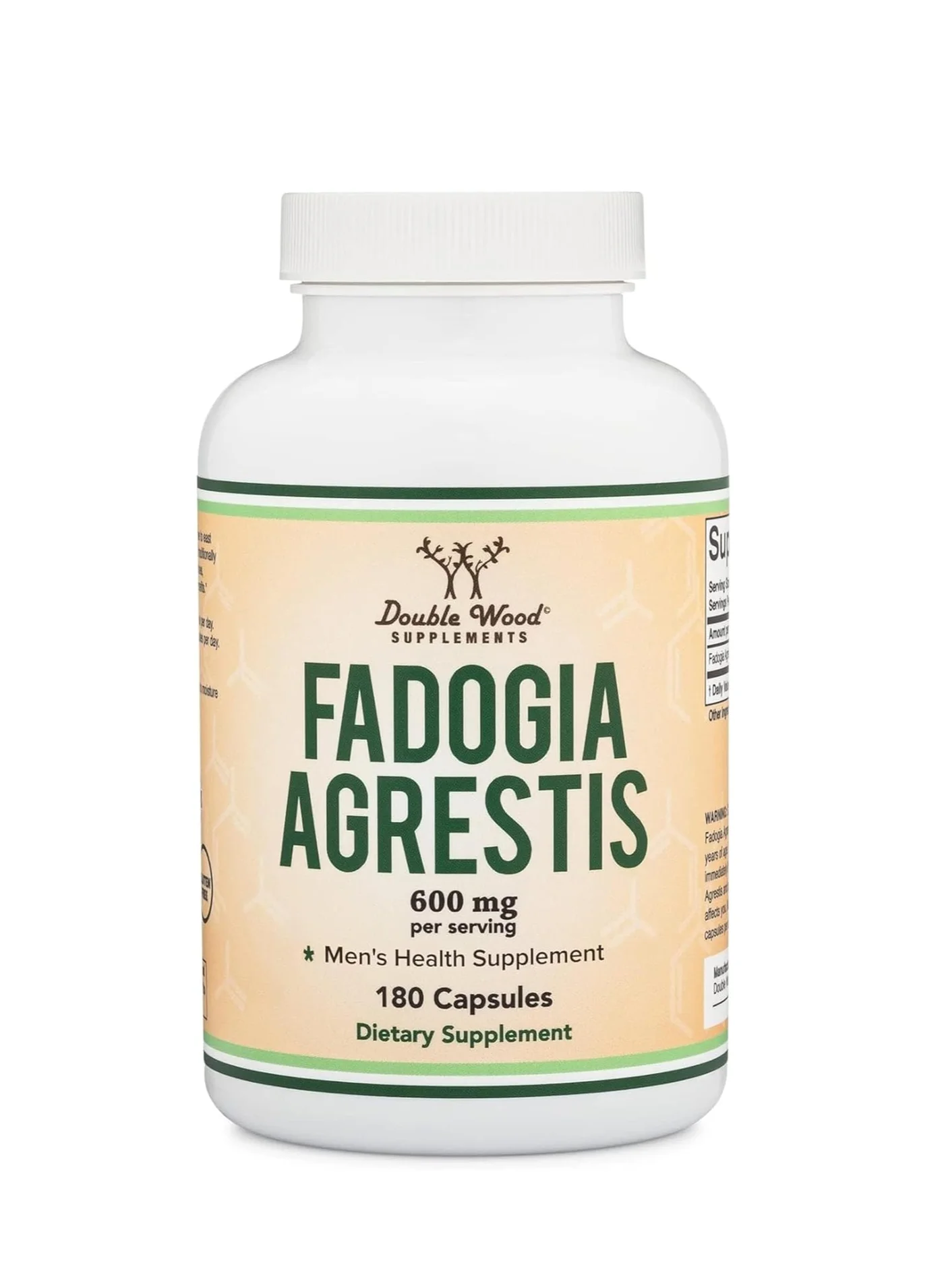 Fadogia Agrestis Premium Herbal Supplement (600 mg, 180 Capsules) l9c4f