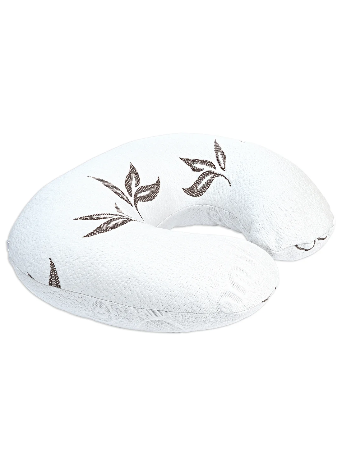 Moon Premium Bamboo Feeding Pillow Ergonomic Support Cushion for Nursing (45x55x18 cm) iroyd