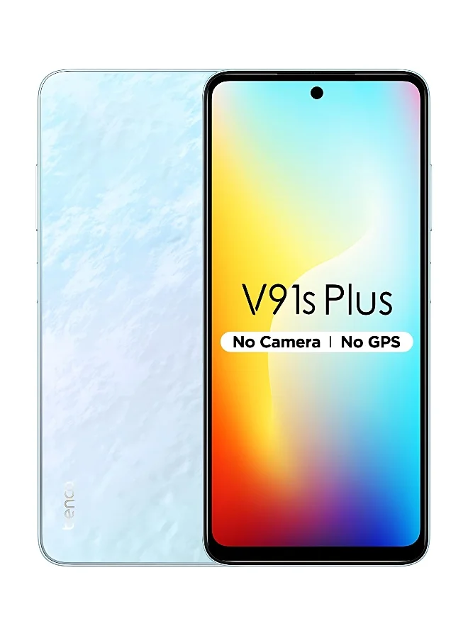 Benco V91s Plus Smartphone (Sunrise White, 8GB RAM, 128GB Storage, 6.56-inch Screen, 5000mAh Battery, Middle East Version) uvd1a