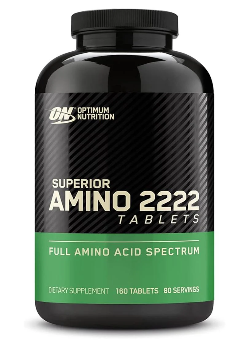 Optimum Nutrition Superior Amino 2222 Premium Amino Acid Supplement (160 Tablets) z4f1g