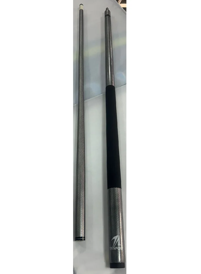 Ta Sport Premium 2-Piece Fiberglass Pool Cue Stick Professional Billiard Accessory (Silver, 147 cm) fpsln