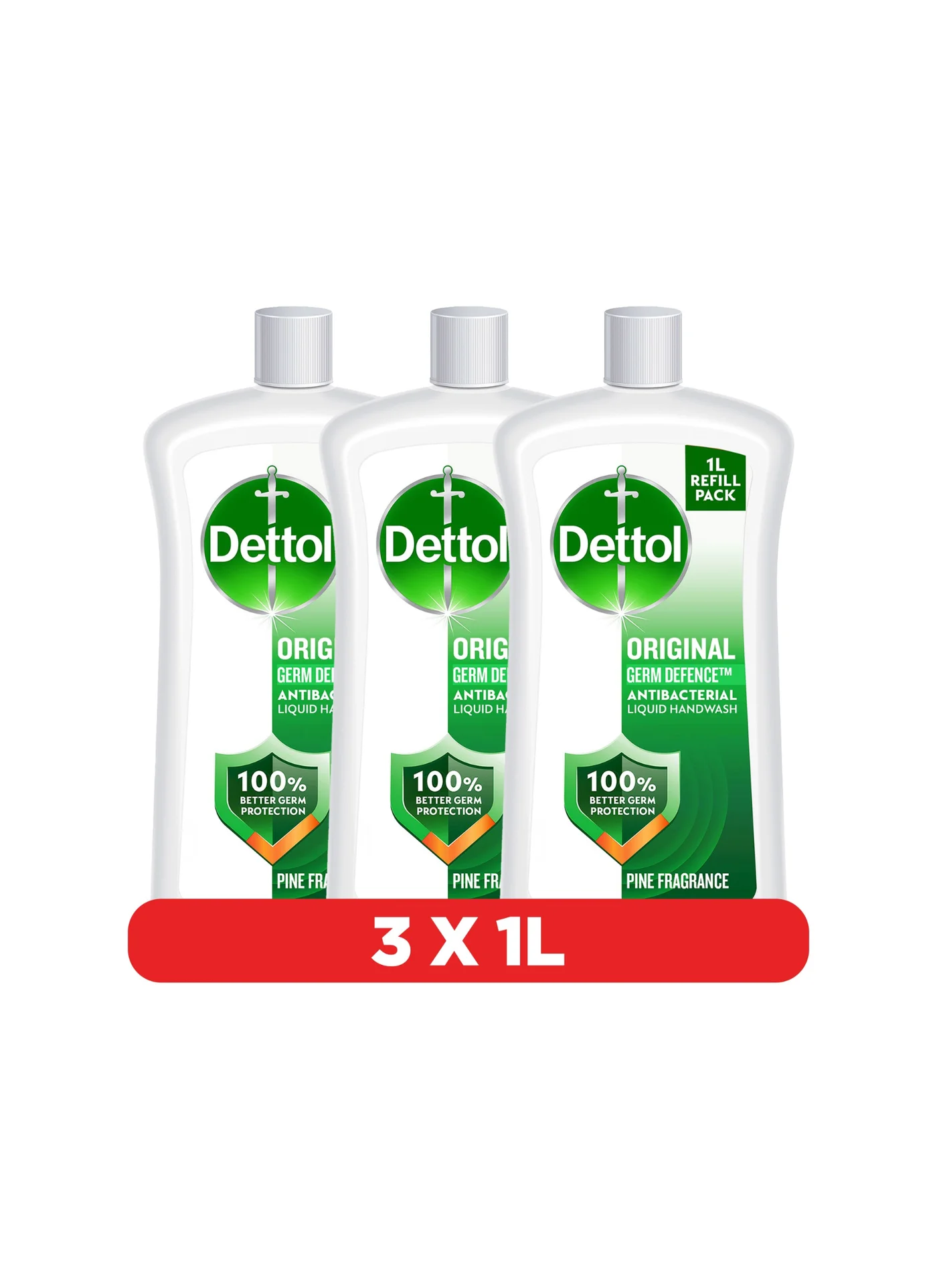 Premium Pine Fragrance Handwash Gentle Cleansing Formula for All Skin Types (500 mL) pfeyk