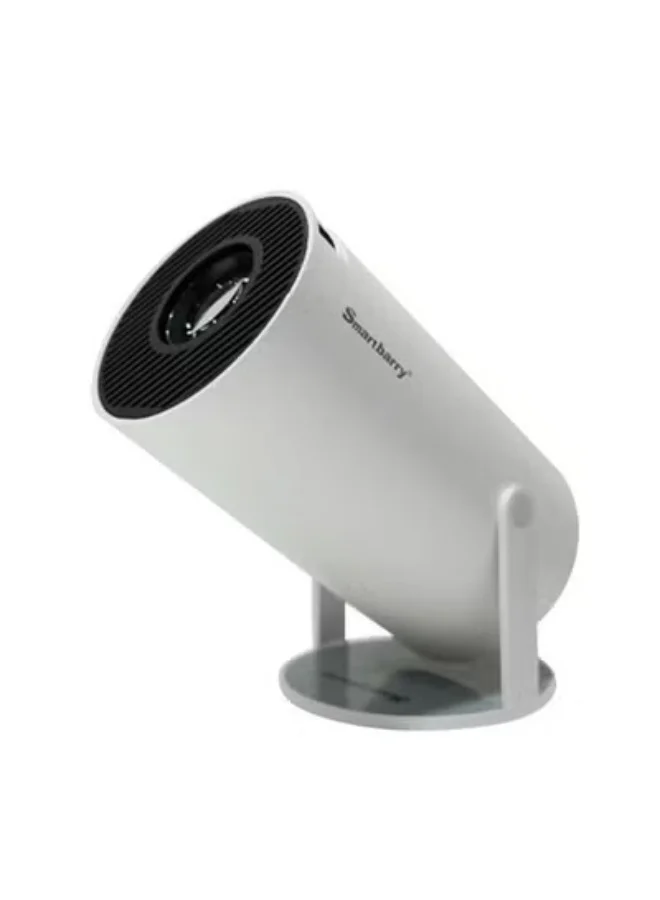 Smartbarry Mini Smart Projector 4K 1080P Portable WiFi Bluetooth with 210¡ã Rotatable Stand for Home Theater and Office (1 Unit) 00a6k