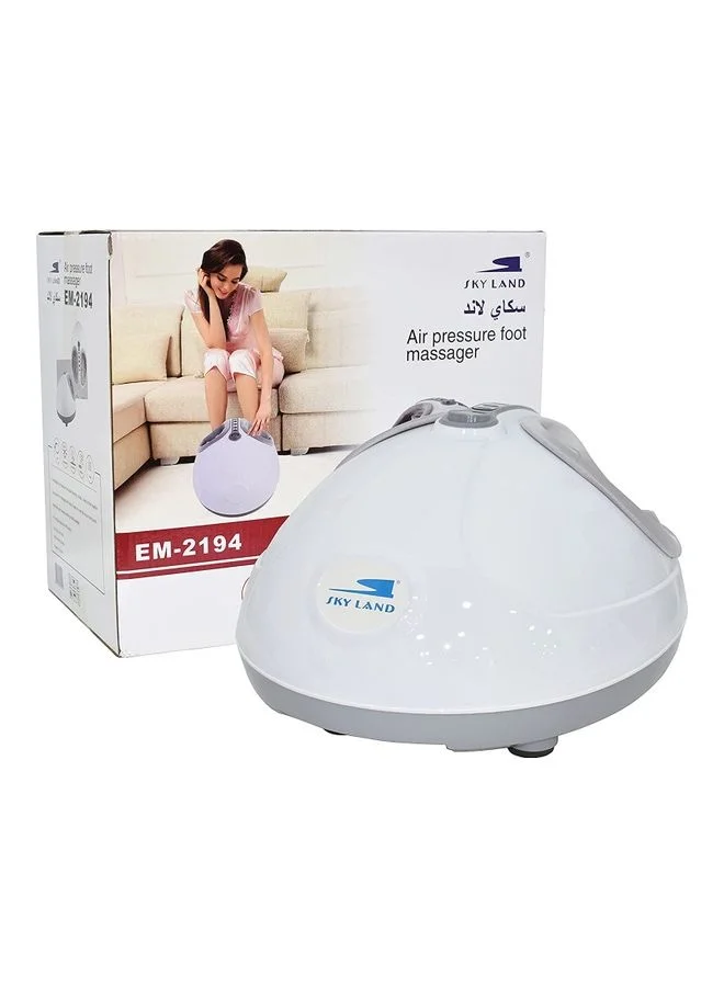 Sky Land Foot Massager with Heat Function, Air Compression, Kneading & Shiatsu Rolling (Premium Electric Massager for Home Use) u0yp8