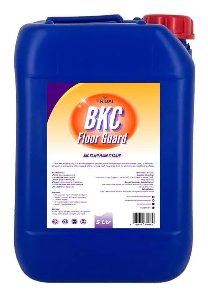 Trioxi BKC Floor Guard Professional Surface Sanitizer and Cleaner (5L) 8dybr