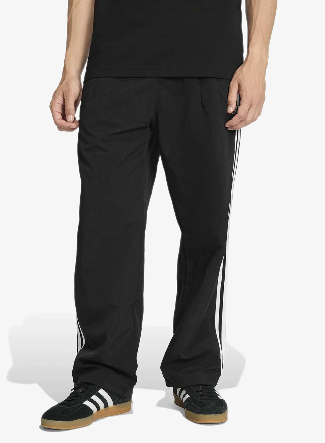 Sport Originals Loose Tailored Pants Premium Athletic Trousers for Women (Black, Medium) fj9mc