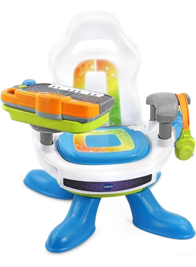Interactive Gaming Pretend Play Chair for Kids Educational Learning Activity Station (Plastic, 45 cm) e7c58