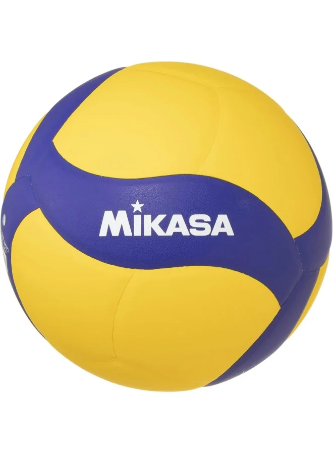 Premium Volleyball Official Size 4 Training Ball (Blue/Yellow, Size 4) tvj29