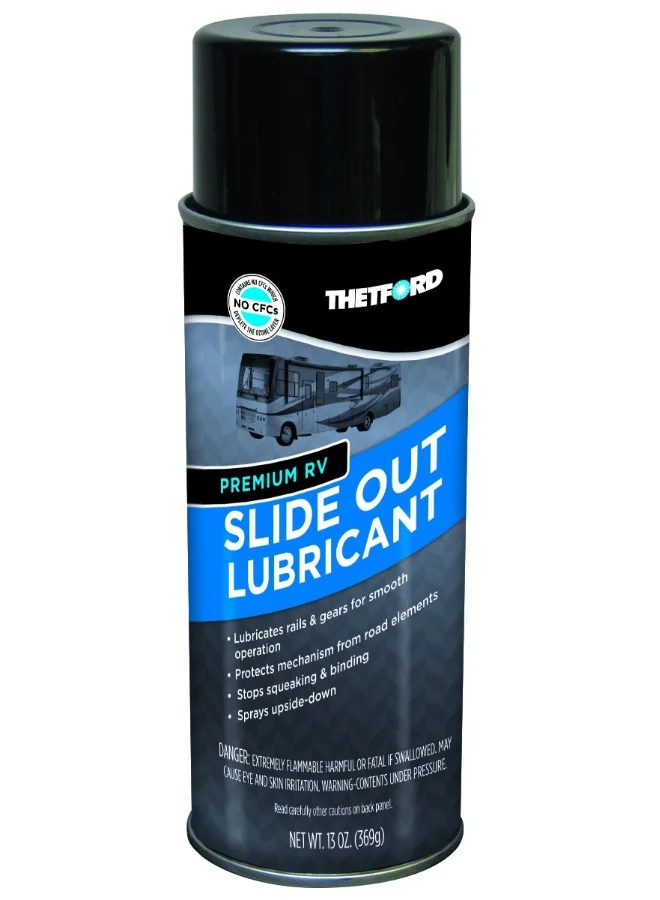 Premium RV Slide Out Lubricant Spray (368 g) - High-Performance Maintenance for Recreational Vehicles eyl15