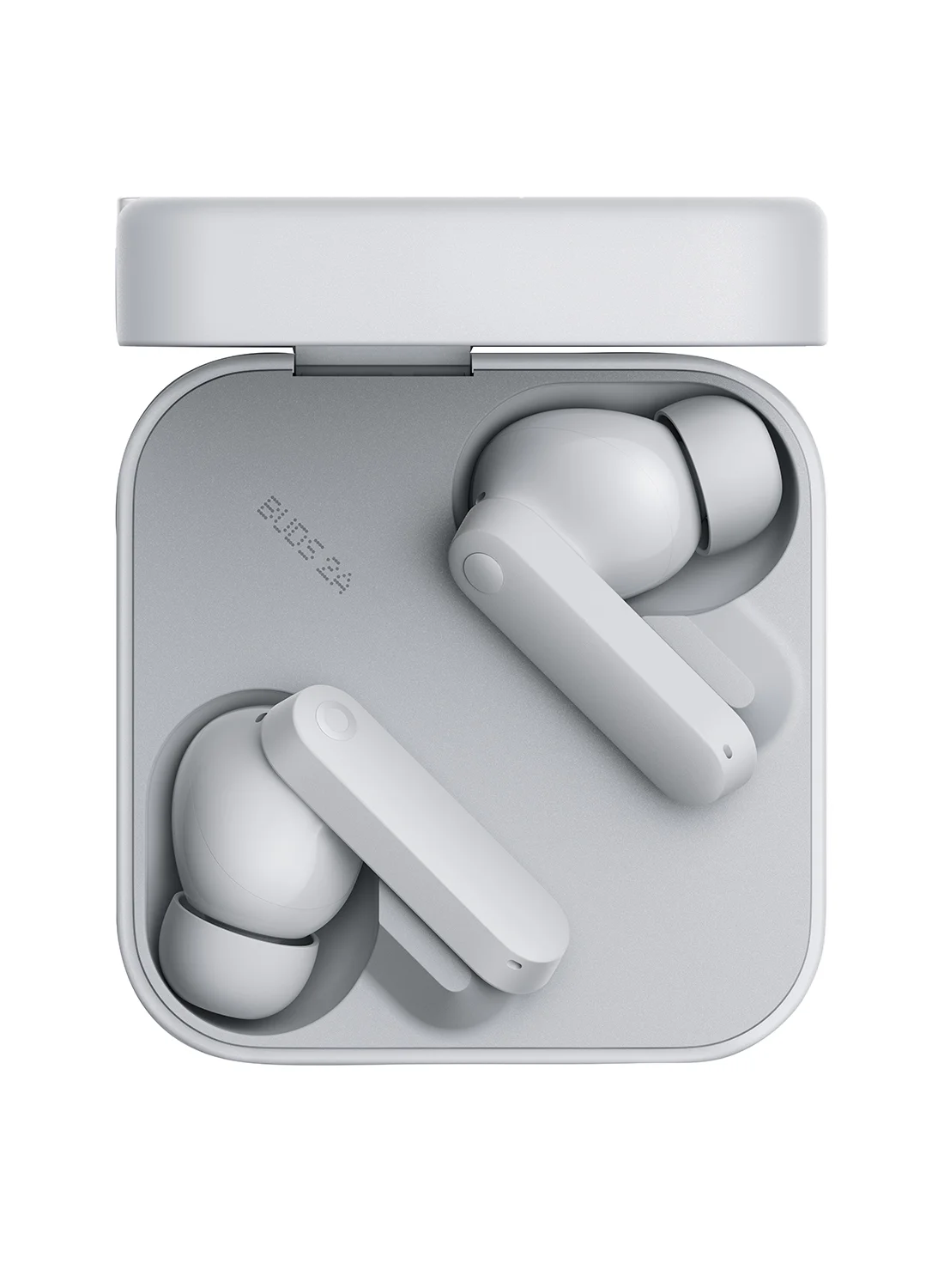 CMF by Nothing Buds 2a Active Noise Cancellation In-Ear Wireless Headphones with Transparency Mode and IP54 Rating (Light Grey) dgmkz